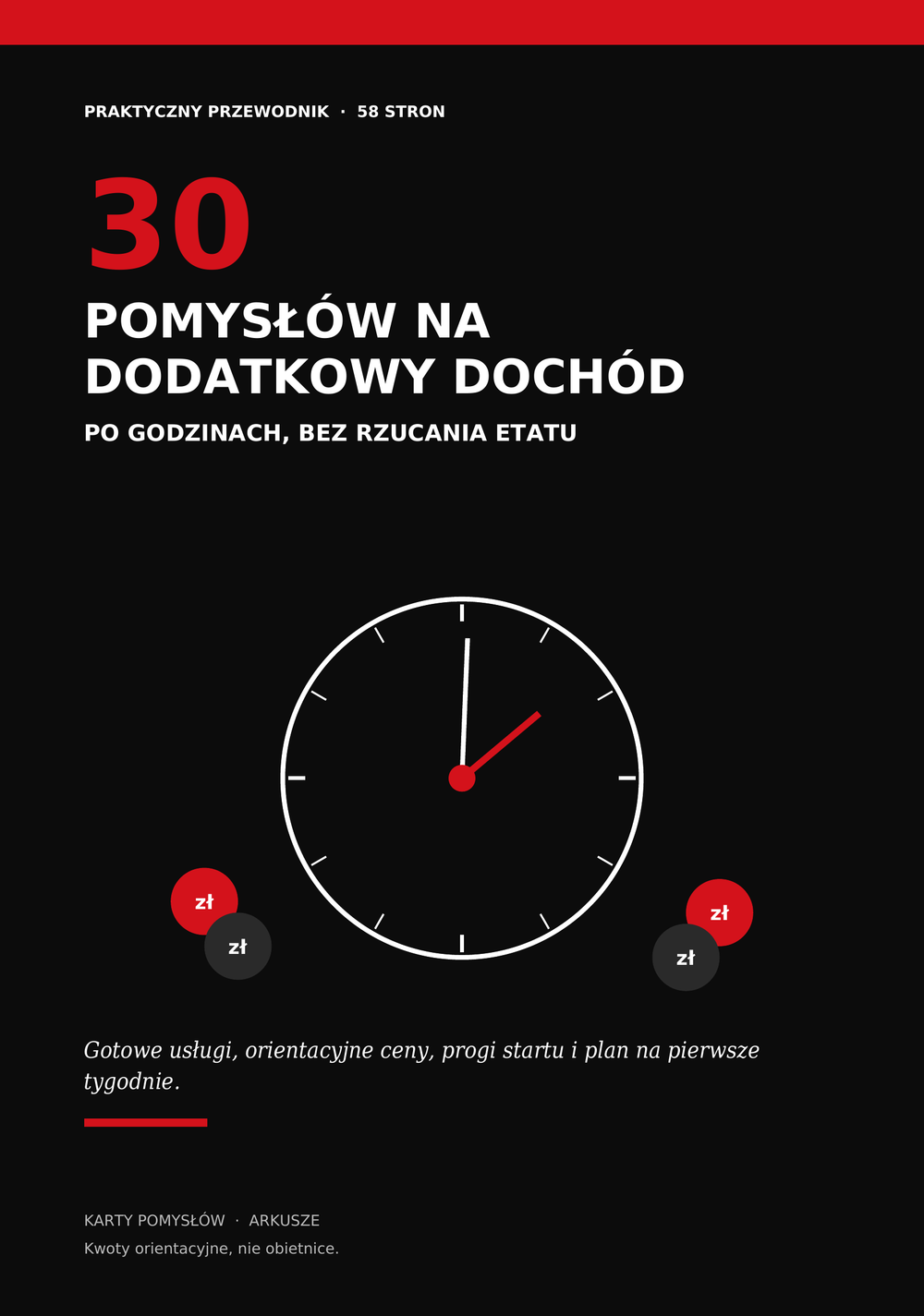30 pomysłów na dodatkowy dochód po godzinach, bez rzucania etatu